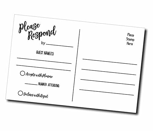 50 RSVP Rustic - Wood and Lights - Postcards - Any Occasion - Response Card, RSVP Reply, RSVP kit for Wedding, Rehearsal, Baby Bridal Shower, Birthday, Retirement Party Invitio