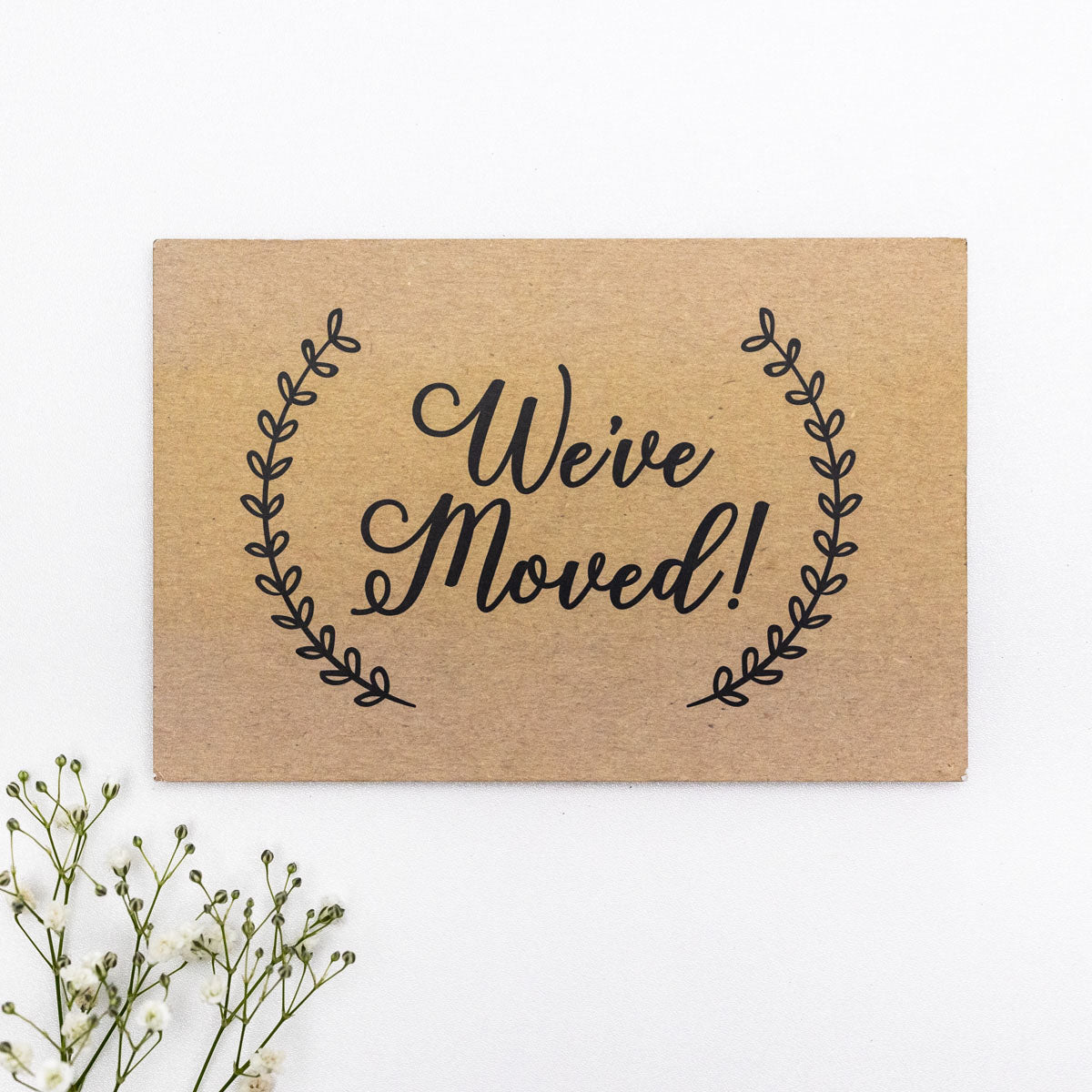 50 Moving Announcement Postcards