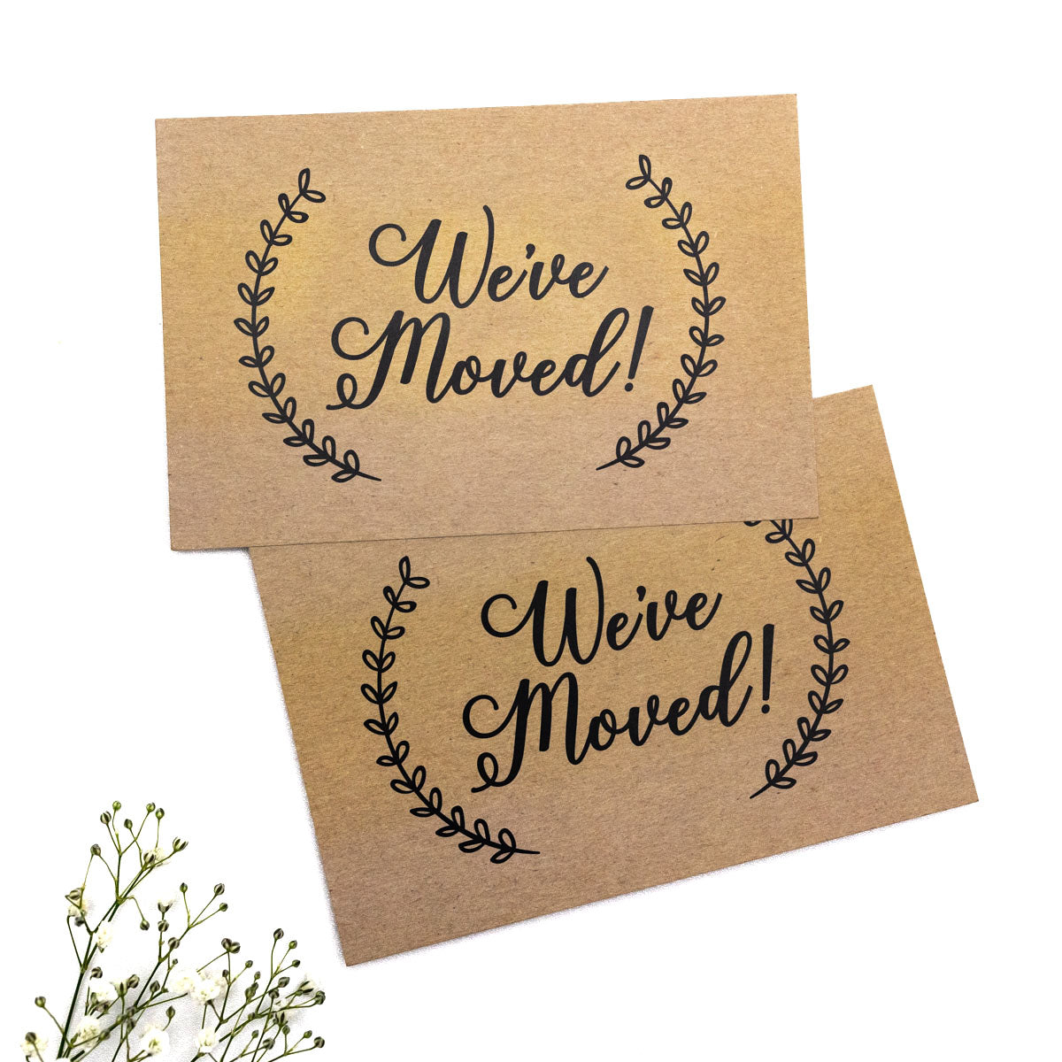 50 Moving Announcement Postcards